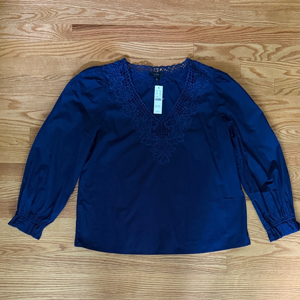 J. Crew Navy Blue Women's Top